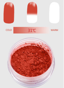 Red To White Color Changing...