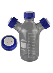  Culture bottle (1000 ml, 3 necks, liquid phase solvent bottle)