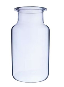  3,4 Neck Glass Reactor (flat bottom, 10000ml, 150mm)