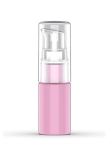  ขวดปั๊ม ครีม เจล ของเหลว สีชมพูเข้ม 10ml