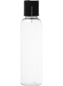 ขวดพลาสติกใส ฝา Flip ดำ 120ml