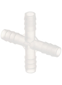 4-way plastic joint 8mm