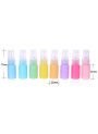  Spray bottle, low shape, 10ml, light brown