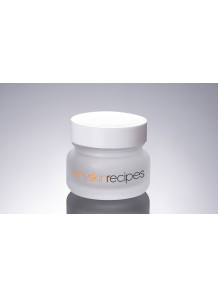 White glass cream jar,...