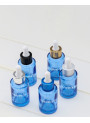  ขวดดร๊อปเปอร์ สีฟ้า คอเงิน 30ml